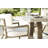 Trouville Rectangular Concrete Top Dining Table