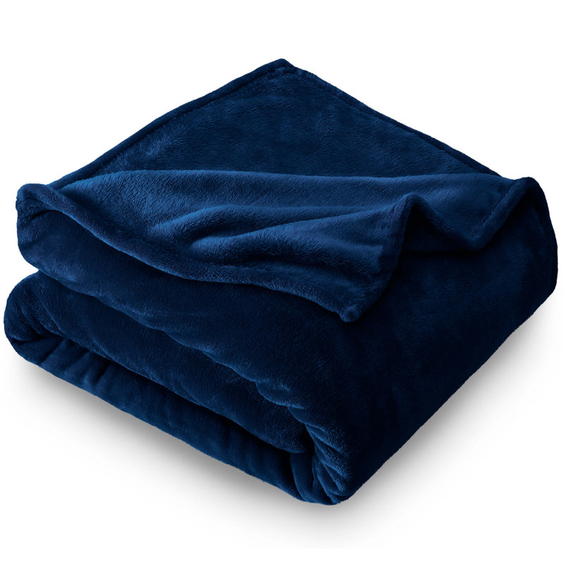 Glenhaven Blanket, Dark Blue