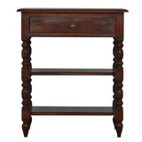 Walkerton Solid Wood End Table with Storage