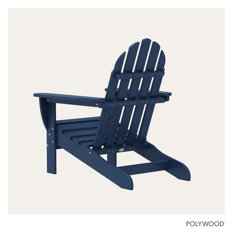 POLYWOOD Classic Adirondack Chair, Navy