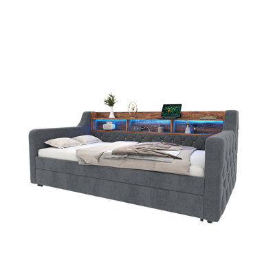 Upholstered with Trundle