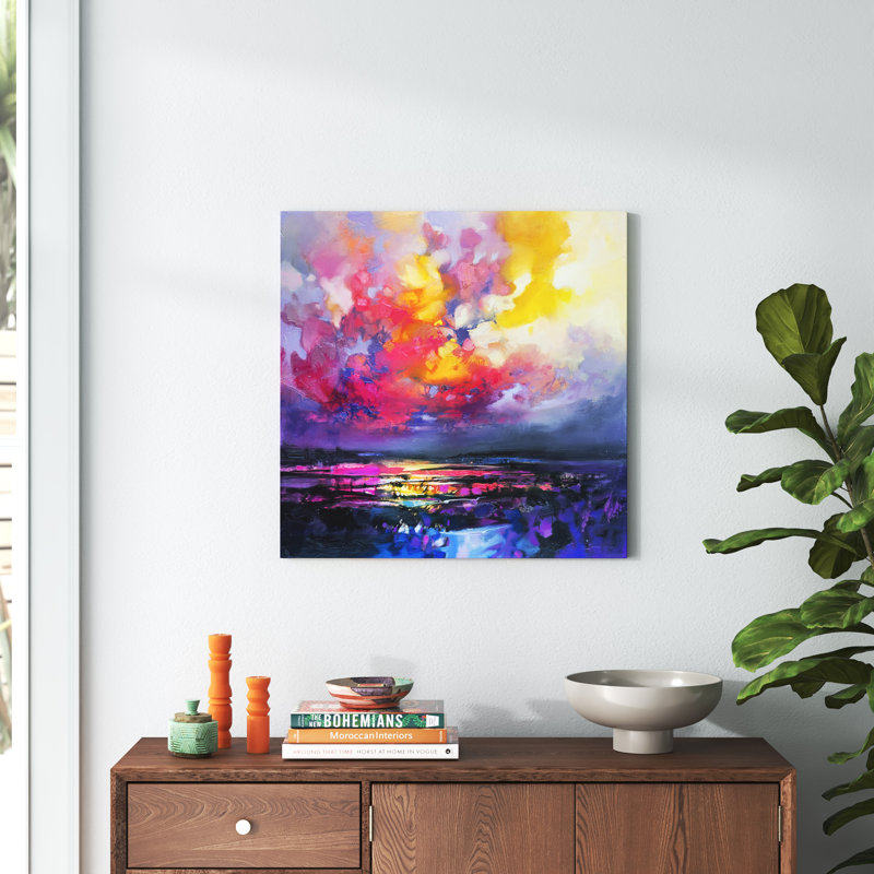 Binding Energy I by Scott Naismith - Wrapped Canvas Painting, 45.72 cm H x 45.72 cm W x 1.91 cm D