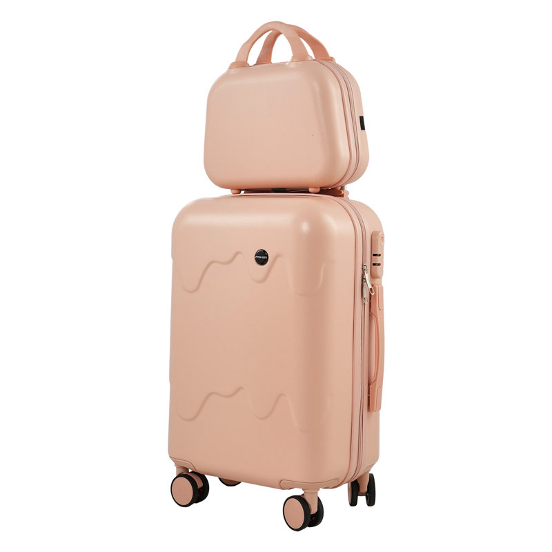 2-Piece Travel Suitcases Luggage Set