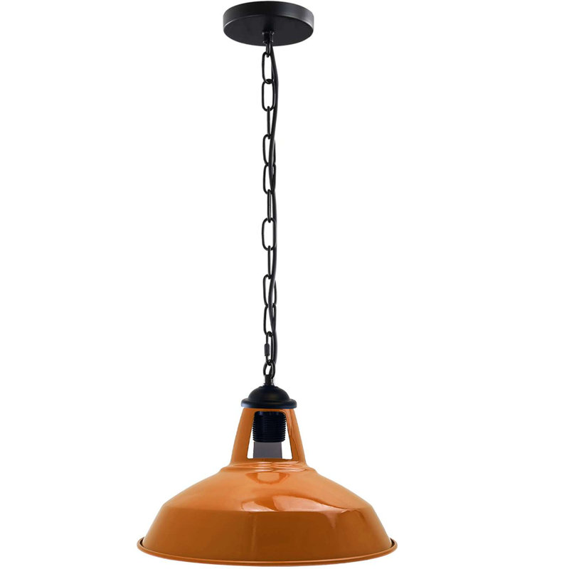 Kristian 1 - Light Pendant, Orange, No