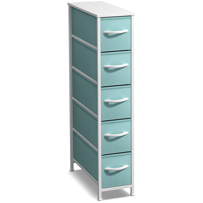 Commode étroite à 5 tiroirs Sorbus