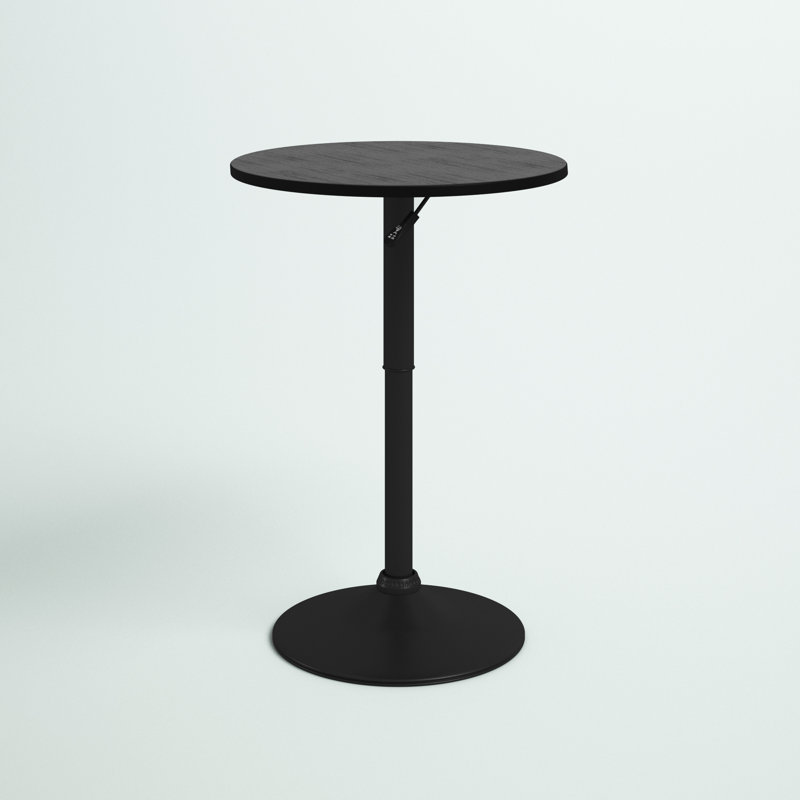 Table de salle à manger Altenburg, Noir / Noir