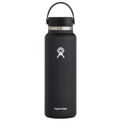 Hydro Flask Wide Mouth with Flex Cap Insulated Water Bottle, 40oz