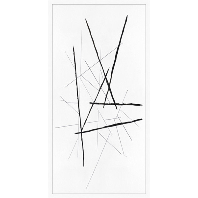 Crossing Sticks 3 Painting by Thom Filicia
