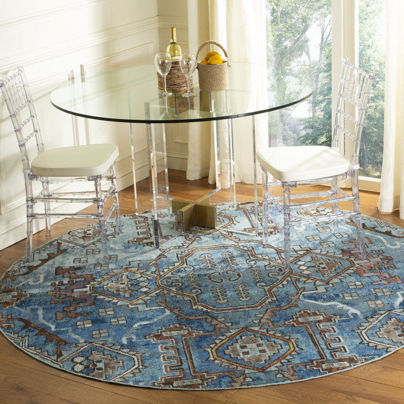 Wooten Performance Southwestern Rug, Round 7'