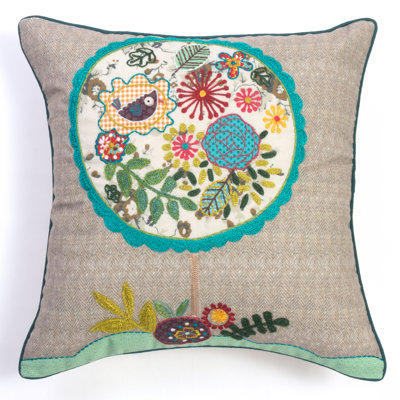 Fiddle Square Pillow Cover & Insert