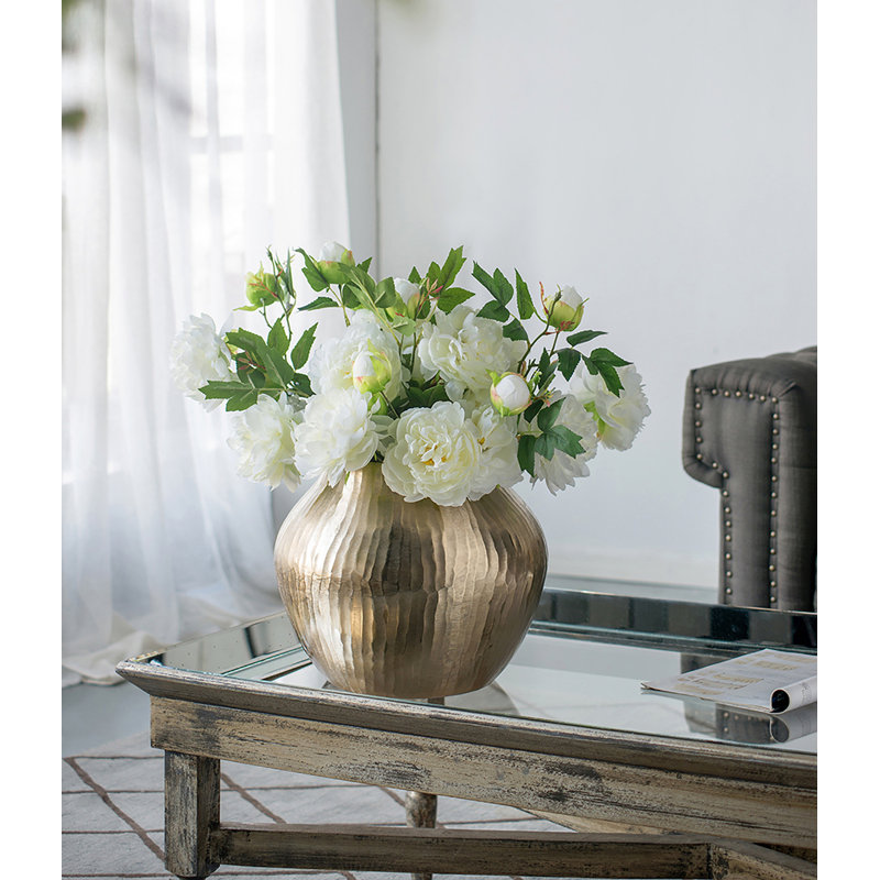 Vase à fleurs 11 po x 11 po x 9 po