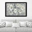 « fleurs on gray », reproduction de peinture à l’acrylique-29606404