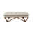 Creamy White/Natural Wood Finish selected