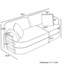 Upholstered 78.3 " Boucle Sleeper Sofa-127215882