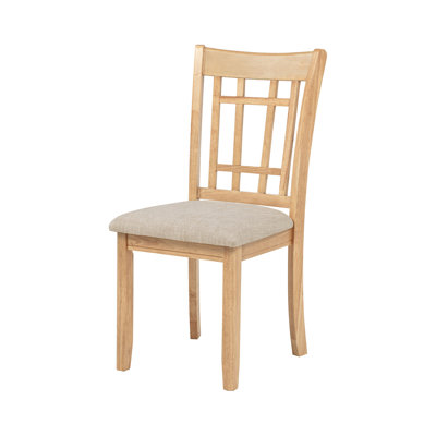 Chaise de comptoir l 18,9 po non affectée, chêne clair