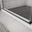 Porte de douche en verre