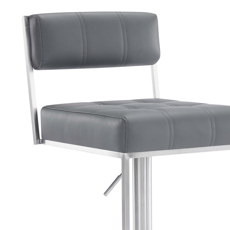 Tabouret tournant à hauteur réglable