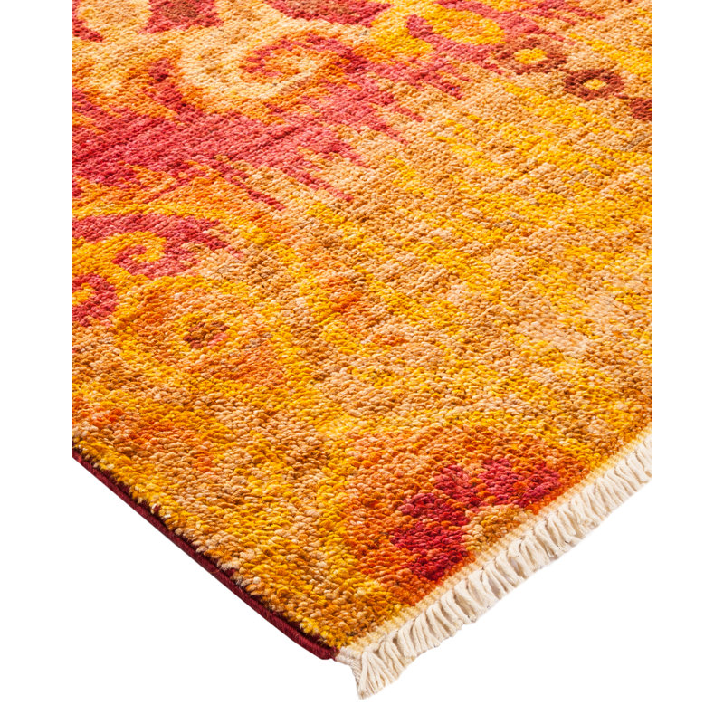 Contemporary One-of-a-Kind 8' 1" X 10' 2" Hand Knotted Area Rug