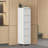 5 Drawer Metal Vertical File Cabinet With Lock On Wheels-114240977