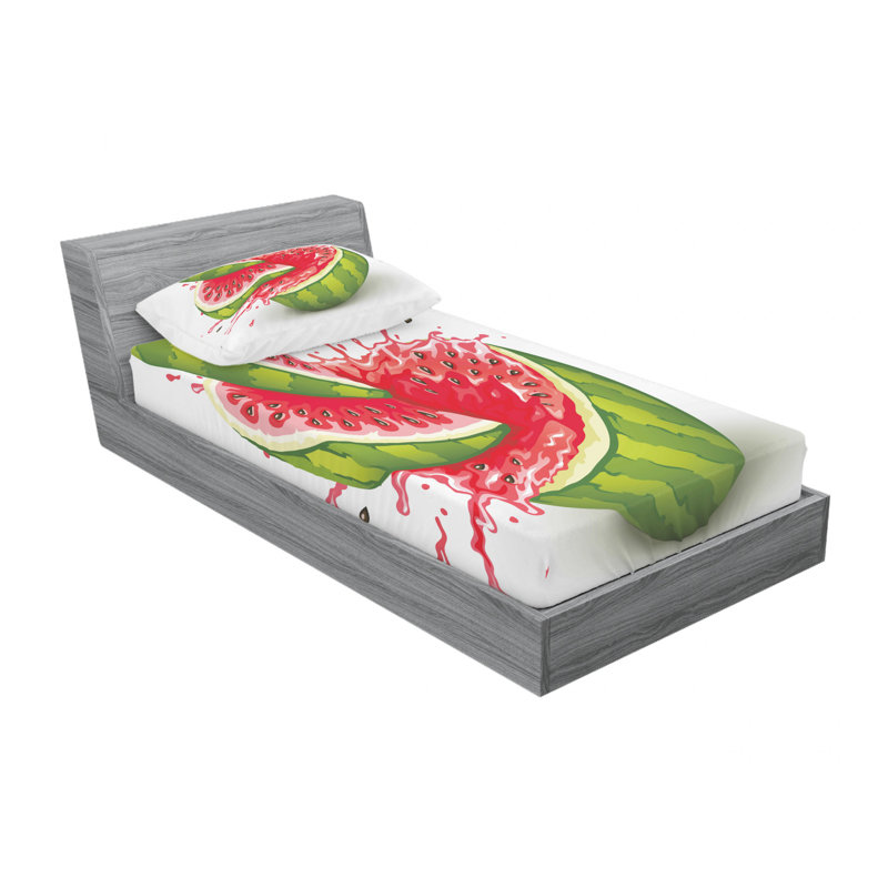Microfiber Sheet Set, Twin XL Sheet Set with Fitted Sheet