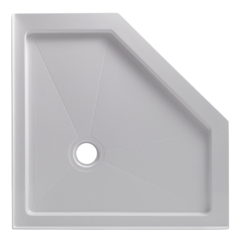 Base de douche néo-angle de l 38 po x P 38 po