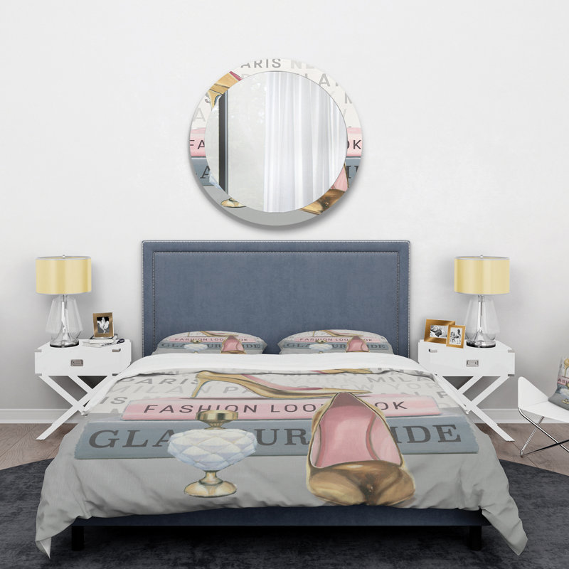 Ensemble de housse de couette à hauteurs de mode iii, Housse de couette double / grand et 2 taies