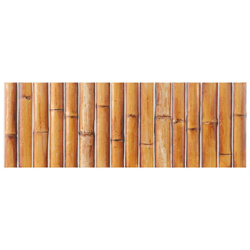 Bamboo 5.88'' W x 11.88'' L Tile, Clay Brown