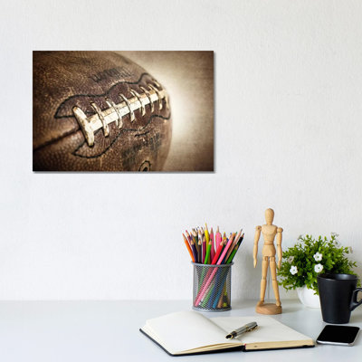 Football Vintage - Print on Canvas