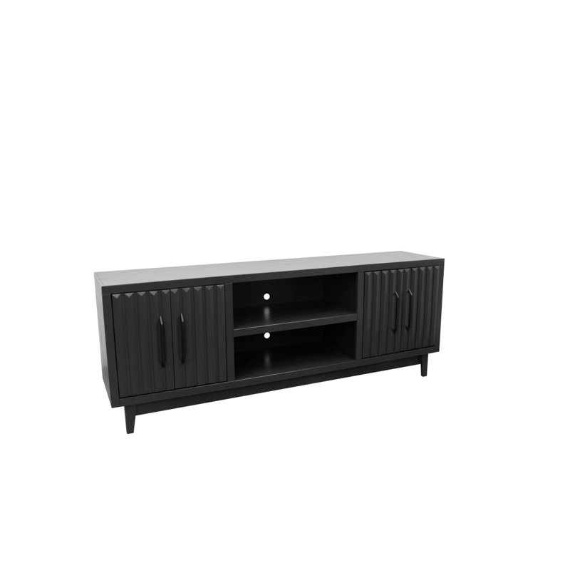 Meuble télé Radiance de 75 po pour téléviseur de 85 po ou moins, meuble télé, meuble télé, meuble télé moderne, pour salon