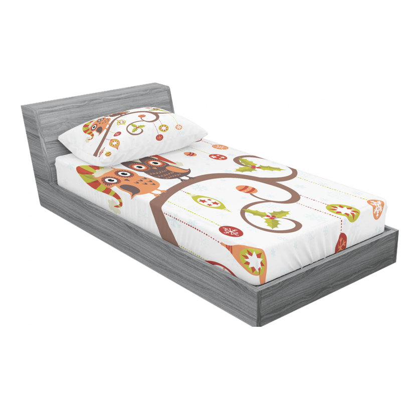 Microfiber Sheet Set, Twin XL Sheet Set with Fitted Sheet