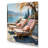 Seaside View - Coastal Windows Wall Art-723687165-652028584