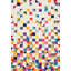 Tapis à motif géométrique blanc cassé Keges-508709009
