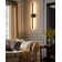 Dimmable Cordless LED Wall Sconce with Remote - Aluminum Battery Operated​