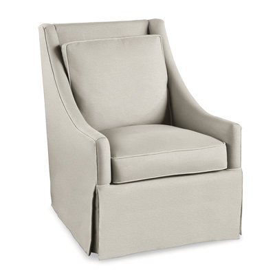 Teagan Upholstered Slipcovered Armchair