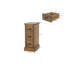 Broussard 29cm W Solid Wood Bedside Table