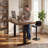 Harjyot Modern Swivel Adjustable Height Bar Stool with Backrest Footrest for Kitchen Island Bar Counter-1300714221-1303542583