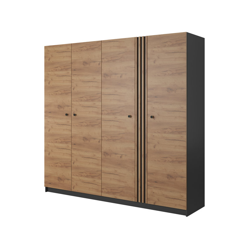 4 Door Manufactured Wood Wardrobe