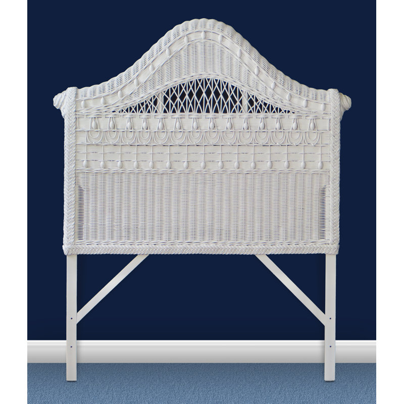 Deans Headboard, White, Queen