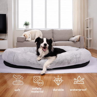 Human Dog Bed For Adults Including Blankets And Pillows
