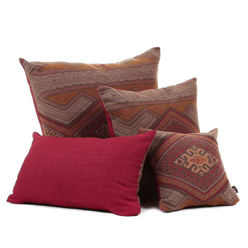 Rooftop Rectangular Cushion, 55cm H x 55cm W x 24cm D