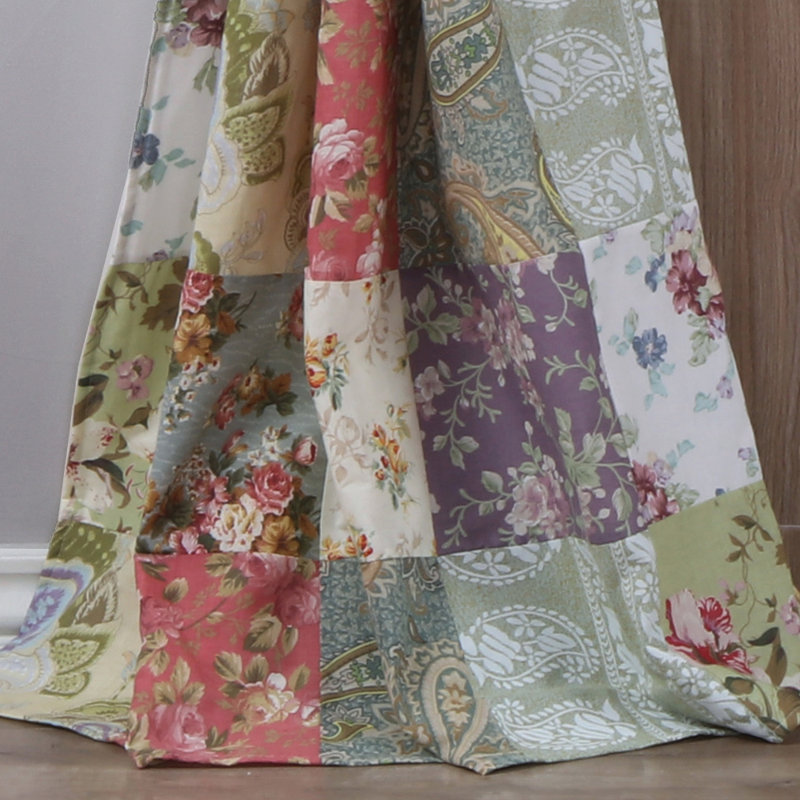 Greenland Home Fashions Blooming Prairie Window Panel Pair