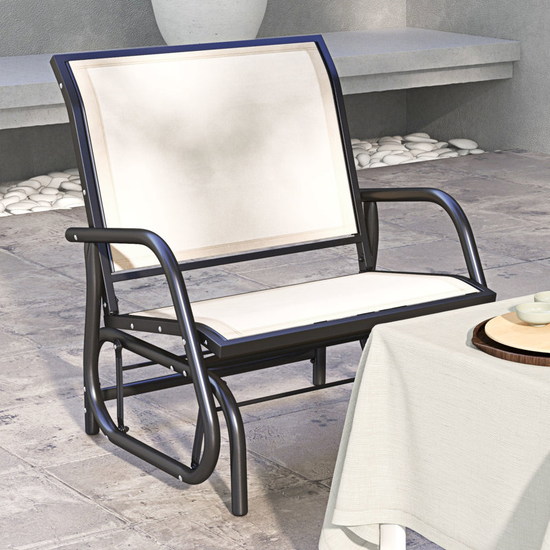 Fauteuil coulissant confortable en acier