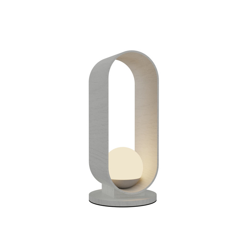 Sfera Table Lamp, Organic White