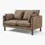 Thresia 2 Seater Faux Leather Sofa