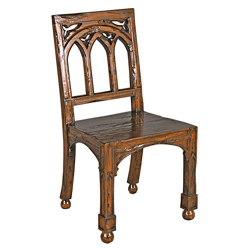Gothic Revival Rectory Side Chair, Single