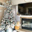 Mountain 9' White Pine Artificial Christmas Tree with 800 Lights