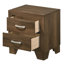 Table de chevet 2 tiroirs Daniela