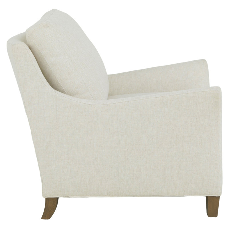 Leather Chair, Walnut, 1149 Olive