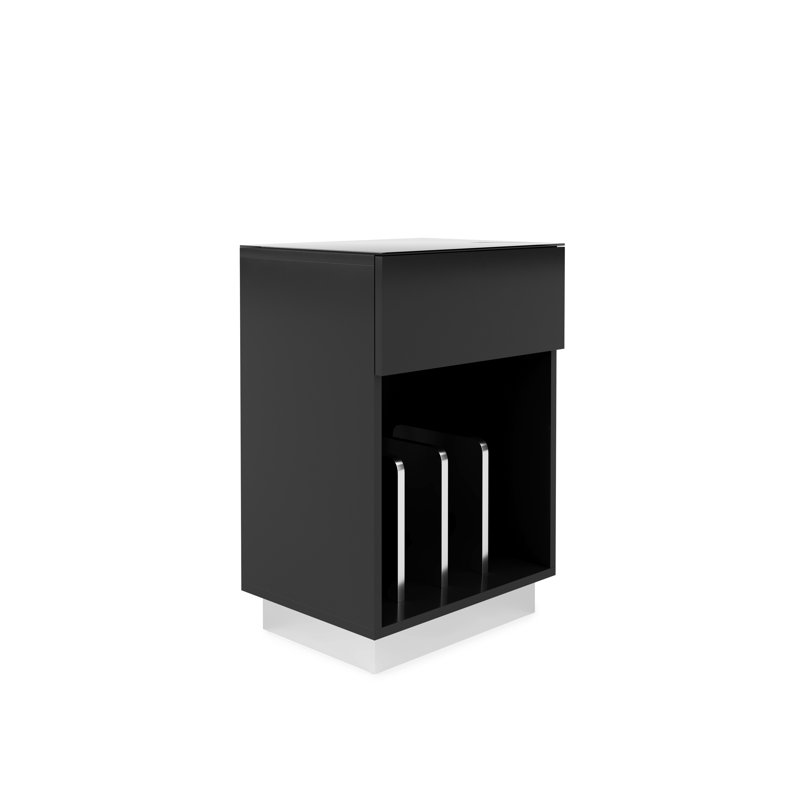 76.2cm H Media Cabinet, Black