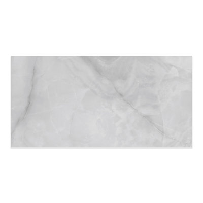 Onice Silver Matte 12x24 Porcelain Floor & Wall Tile (11.63 Sq. Ft./Case) Onyx Look
